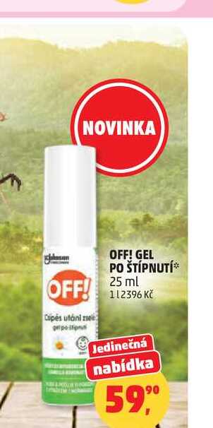OFF! GEL PO ŠTÍPNUTÍ 25 ml