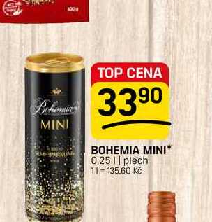 BOHEMIA MINI* 0,25 || plech 