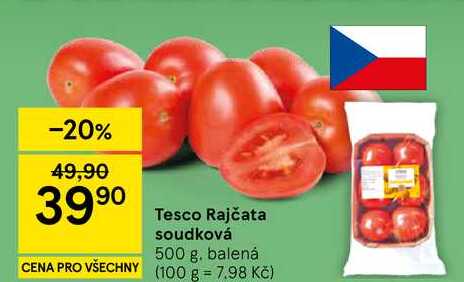 Tesco Rajčata soudková, 500 g 
