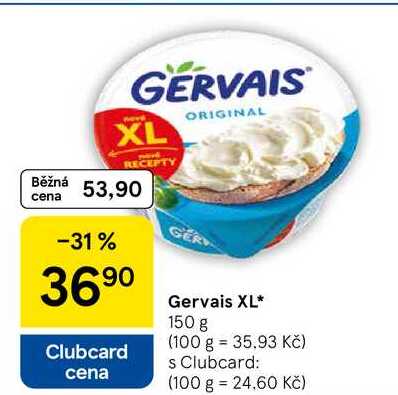 Gervais XL, 150 g