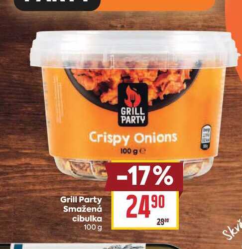 Grill Party Smažená cibulka 100 g 
