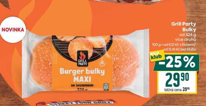 Grill Party Bulky od 324 g 