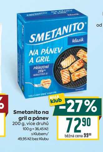 Smetanito na gril a pánev 200 g