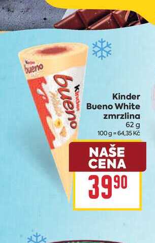 Kinder Bueno White zmrzlina 62 g 