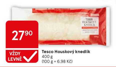 Tesco Houskový knedlík, 400 g