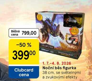 Noční běs figurka 38 cm, se světelnými a zvukovými efekty