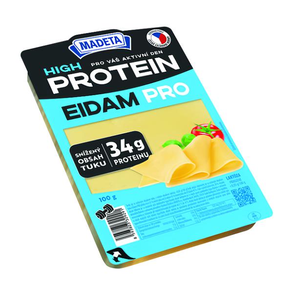Madeta Protein Eidam plátky