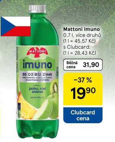 Mattoni Imuno, 0.7 l, více druhů 