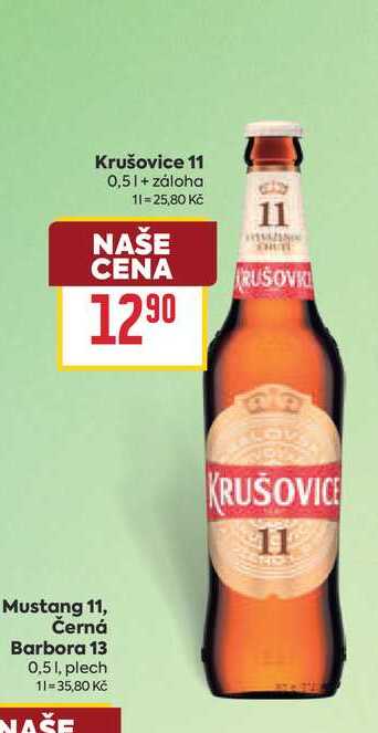 Krušovice 11 0,5l