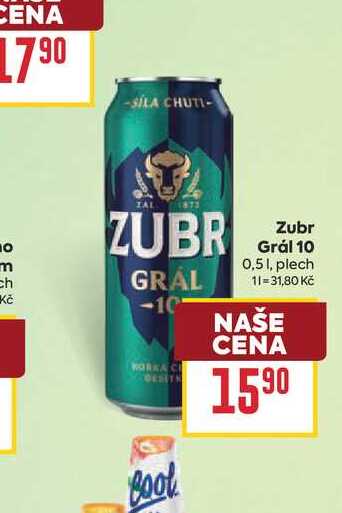 Zubr Grál 10 0,51, plech