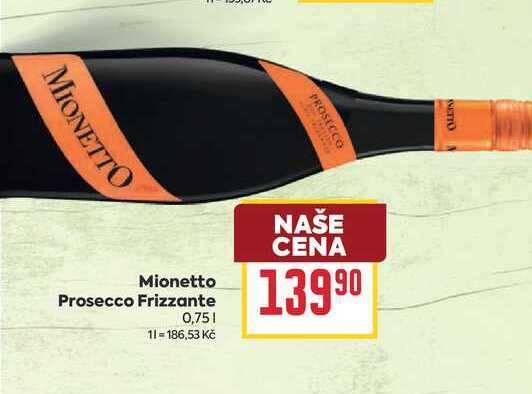 Mionetto Prosecco Frizzante 0,75l