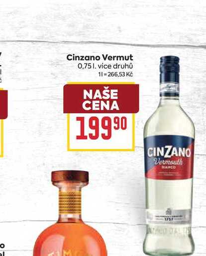 Cinzano Vermut 0,75l