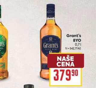 Grant's 8YO 0,71 