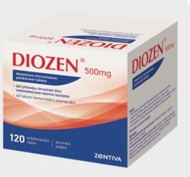DIOZEN® 500 mg 120 potahovaných tablet