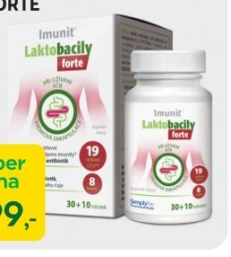 Laktobacily SWISS Imunit FORTE 30 + 10 tobolek