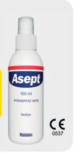 Asept sprej 100 ml