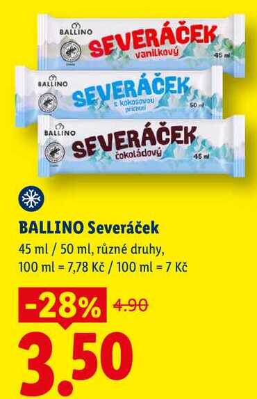 BALLINO Severáček, 45 ml/50 ml