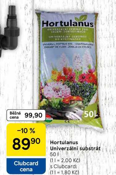 Hortulanus Univerzální substrát, 50 l