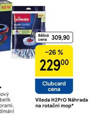 Vileda H2PRO Náhrada Drami, na rotační mop