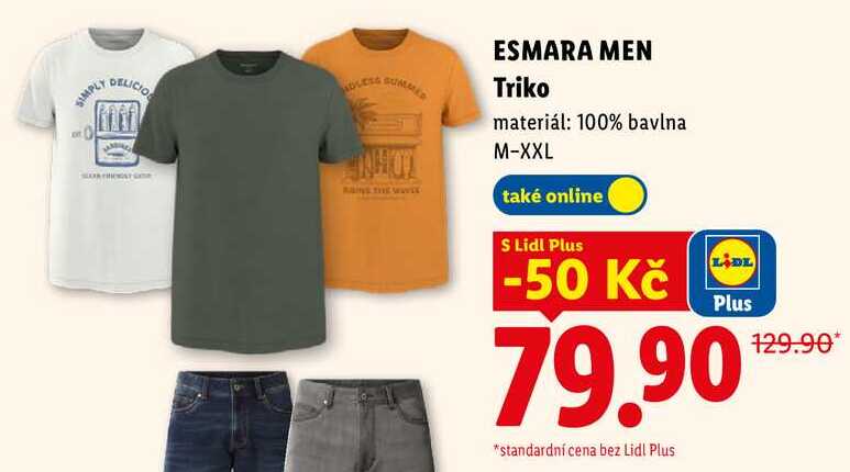 ESMARA MEN Triko  