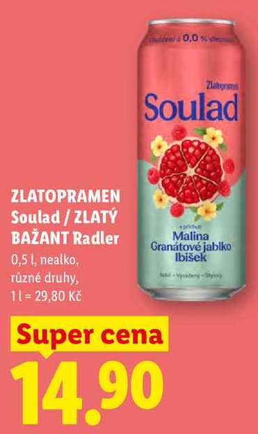ZLATOPRAMEN Soulad, 0,5 l