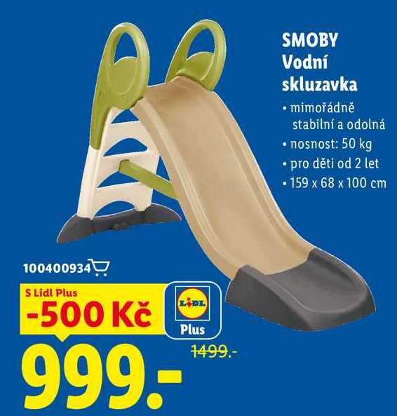 SMOBY Vodní skluzavka  