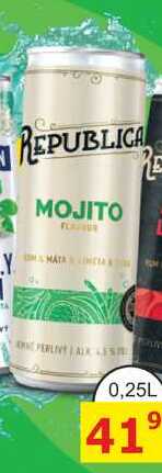 REPUBLICA MOJITO 0,25L míchaný nápoj plech