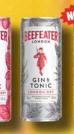 BEEFEATER LONDON GINE a TONIC 0,25L míchaný nápoj, plech