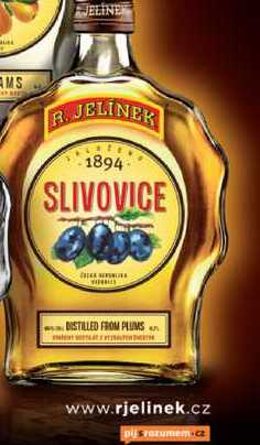 R. JELÍNEK Slivovice Zlatá 3y 0,7l 45%