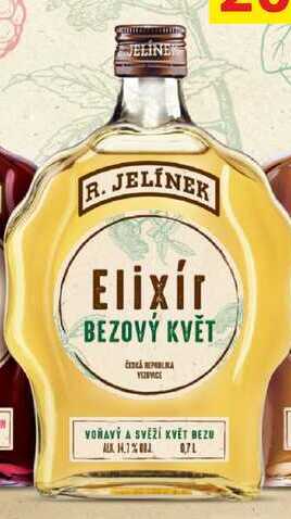 R. JELÍNEK Elixír z bezového květu 0,7l 14,7%