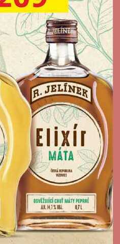 R. JELÍNEK Elixir Máta 0,7l 14,7%
