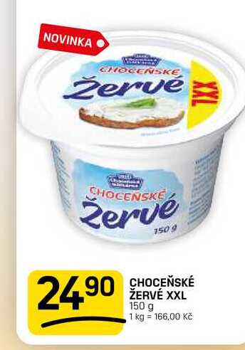 CHOCEŇSKÉ ŽERVÉ XXL 150 g