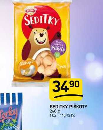 SEDITKY PIŠKOTY 240 g