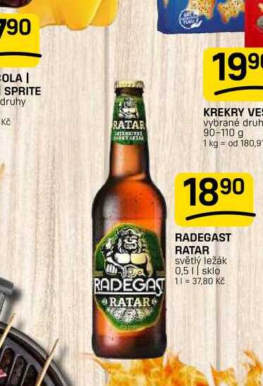 RADEGAST RATAR světlý 0,5l