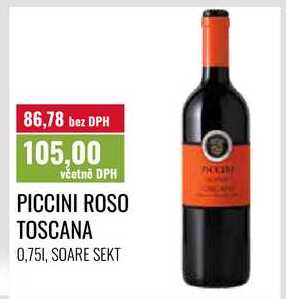 PICCINI ROSO TOSCANA 0,75l