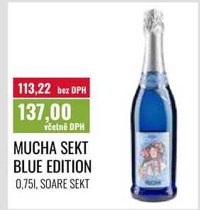 MUCHA SEKT BLUE EDITION 0,75l