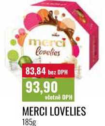 MERCI LOVELIES, 185g