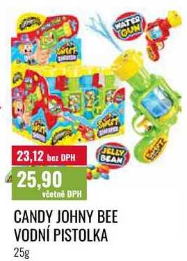 CANDY JOHNY BEE VODNÍ PISTOLKA, 25g