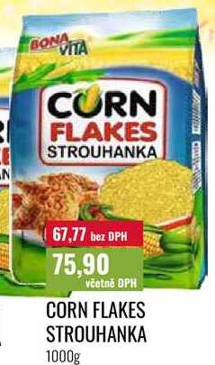 CORN FLAKES STROUHANKA, 1000g  