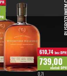 Whisky Woodford Reserve 0,7l
