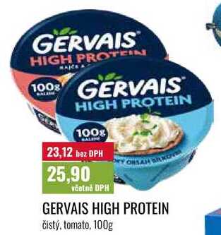 GERVAIS HIGH PROTEIN, čistý, tomato, 100g