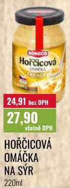 HOŘČICOVÁ OMÁČKA NA SÝR, 220ml