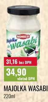 MAJOLKA WASABI, 220ml 