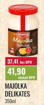 MAJOLKA DELIKATES, 350ml 