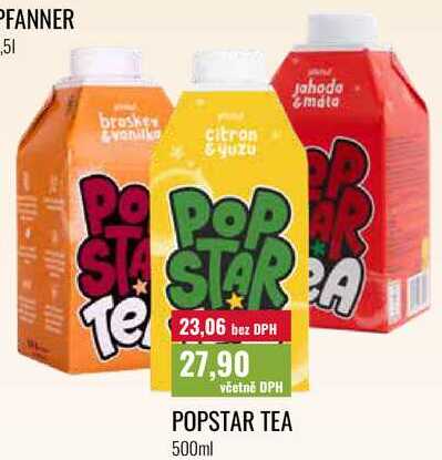 POPSTAR TEA 500ml 