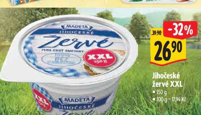 Jihočeské žervé XXL 150 g