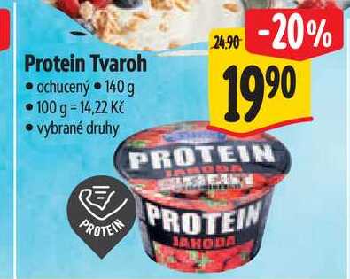 Protein Tvaroh ochucený 140g