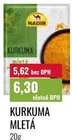 KURKUMA MLETÁ 20g 