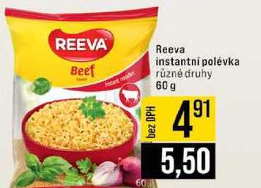 Reeva instantní polévka různé druhy 60 g