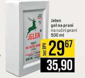 Jelen gel na praní na ručni prani 500 ml 